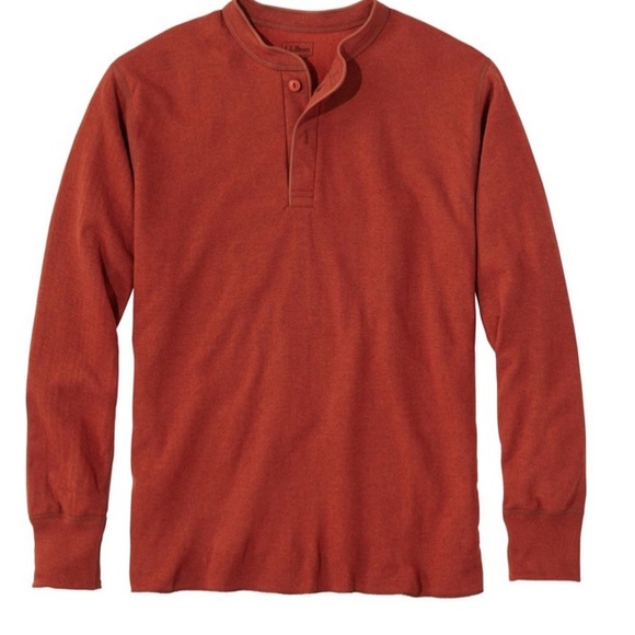 L.L. Bean Shirts Mens Twolayer River Drivers Shirt Woolcotton Blend